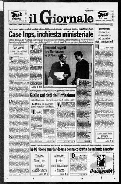 Il giornale : quotidiano del mattino